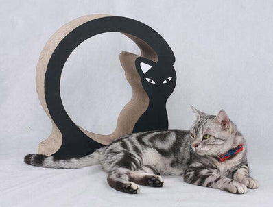 griffoir pour chats en forme de chat felix