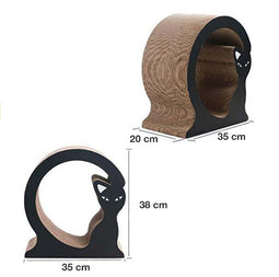 griffoir pour chats en forme de chat felix