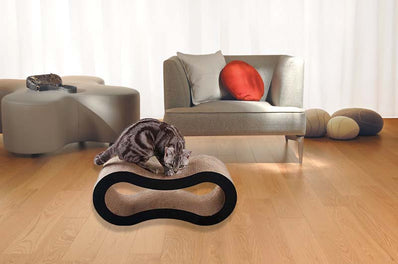 Griffoir en carton pour chats style design_Tigrou