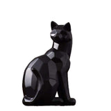sculpture en resine chats