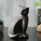 statue chat anthracite aldo